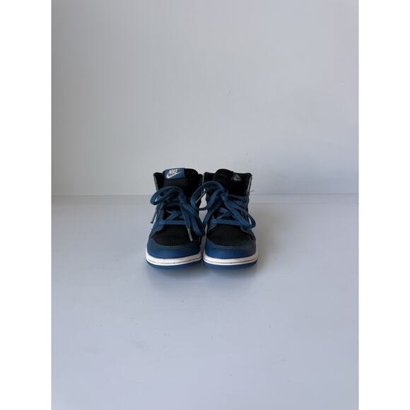 Nike Air Jordan 1 Retro High OG TD Toddler Size 10C Dark Marina Blue AQ2665-404 - Picture 3 of 9
